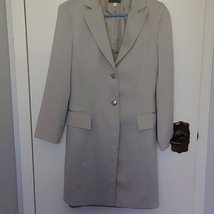 Light gray long jacket